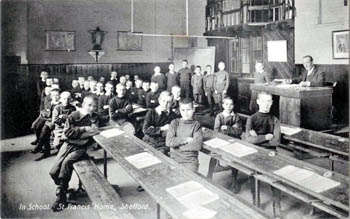 Saint Francis Home boys about 1884 - Z1306-101